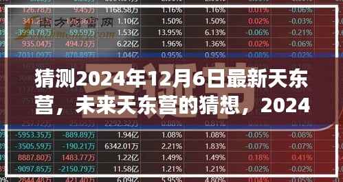 未来天东营猜想,2024年12月6日的展望与探讨